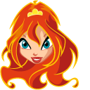 Winx Bloom and Kiko cursor