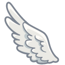 Chibi Chainsaw Man Angel Devil and a Wing pointer