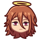Chibi Chainsaw Man Angel Devil and a Wing cursor