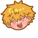 Chibi Chainsaw Man Denji and Pochita cursor