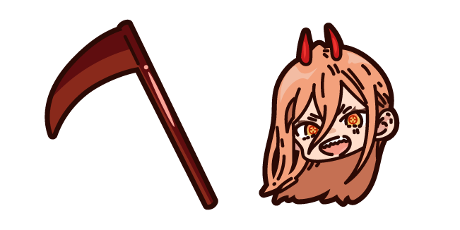 Chibi Chainsaw Man Power and Blood Scythe