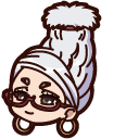 Chibi Dandadan Seiko Ayase and Nessie Bat cursor