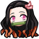 Chibi Demon Slayer Nezuko Kamado pointer