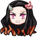 Chibi Demon Slayer Nezuko Kamado cursor