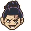 Chibi Jujutsu Kaisen Aoi Todo and Cursed Energy cursor