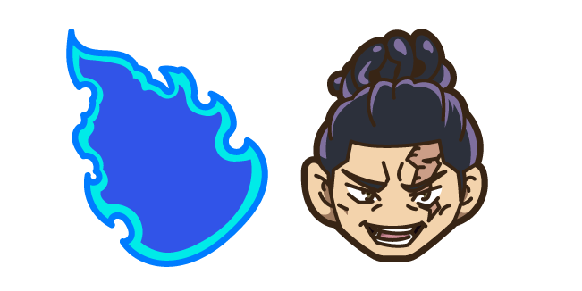 Chibi Jujutsu Kaisen Aoi Todo and Cursed Energy