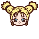 Chibi Jujutsu Kaisen Momo Nishimiya and Witch Broom cursor