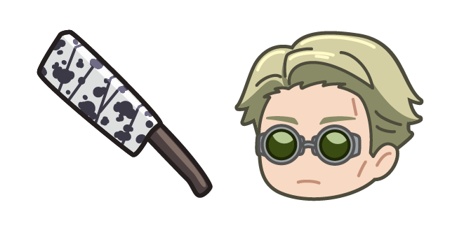 Chibi Jujutsu Kaisen Nanami Kento and Knife