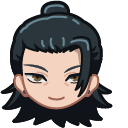 Chibi Jujutsu Kaisen Suguru Geto and Nunchucks cursor