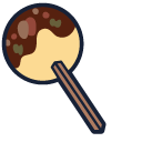 Chibi Jujutsu Kaisen Suguru Geto and Takoyaki Ball pointer