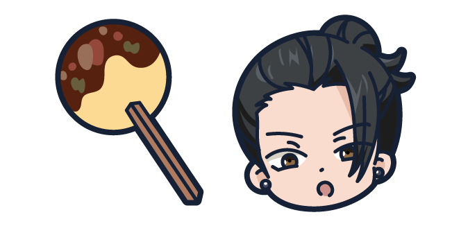 Chibi Jujutsu Kaisen Suguru Geto and Takoyaki Ball