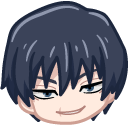 Chibi Jujutsu Kaisen Toji Fushiguro and Blade cursor