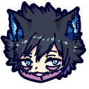 Chibi My Hero Academia Dabi Toya Todoroki cursor