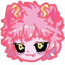 Chibi My Hero Academia Mina Pinky Ashido cursor