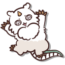 Kawaii Chiikawa Anoko and Dekatsuyo pointer