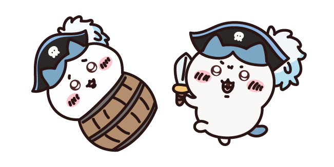 Kawaii Chiikawa Hachiware Pirate