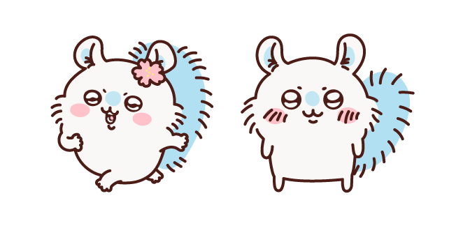 Kawaii Chiikawa Playful Momonga