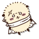 Kawaii Chiikawa Rakko with a Sword pointer