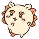 Kawaii Chiikawa Shisa Dancing pointer