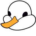 Chikn Nuggit Angelic Duck cursor