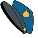 Chikn Nuggit German Shepherd Police Dog pointer