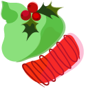 Christmas Aquarelle Cake pointer