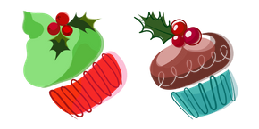 Christmas Aquarelle Cake