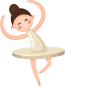 Christmas Ballerina and Nutcracker Toys pointer