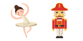 Christmas Ballerina and Nutcracker Toys