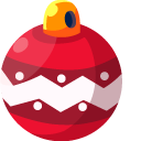 Christmas Candle and Ball cursor