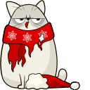 Christmas Cat and Costume cursor