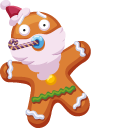 Christmas Gingerbread Man pointer