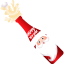Christmas Kids Champagne pointer