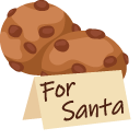 Christmas Milk and Cookie for Santa cursor