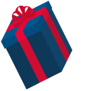 Christmas Penguin and Gift Box pointer