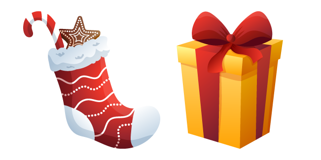 Christmas Sock and Present