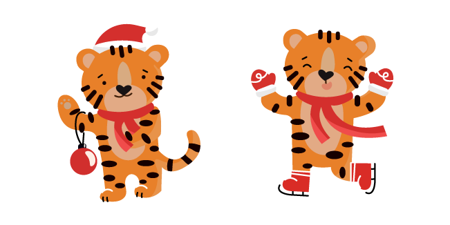 Christmas Tiger