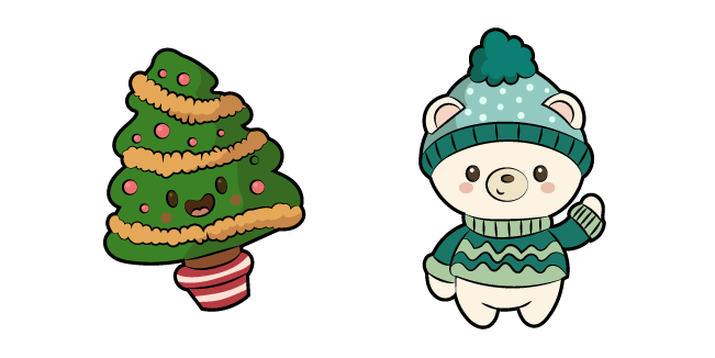 Christmas Tree and Polar Bear