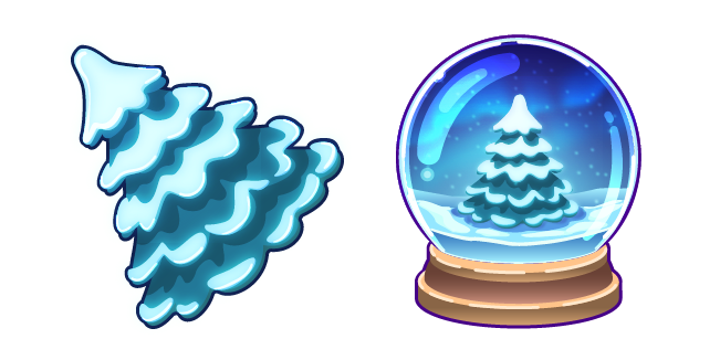 Christmas Tree and Snowball