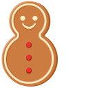 Christmas Tree and Snowman Cookies cursor