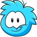 Club Penguin Blue and Red Puffles pointer