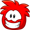 Club Penguin Blue and Red Puffles cursor