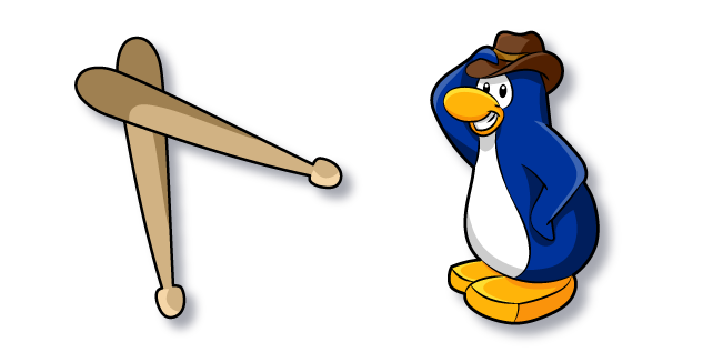 Club Penguin G Billy and Drumsticks