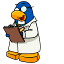 Club Penguin Gary and a Potion Flask cursor