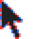 3D Glasses Pixel pointer