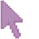 African Violet Pixel pointer