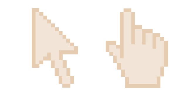 Almond Beige Pixel