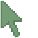 Asparagus Green Pixel pointer