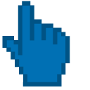 Azul Blue Pixel cursor
