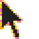 Beach Sunset Pixel pointer